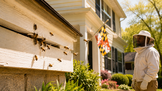 Bees in Your Home? What Maryland Homeowners Should Know Before Calling for Removal